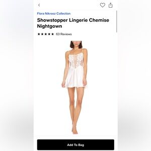 FLOORA NIKROOZ LINGERIE OUTFIT